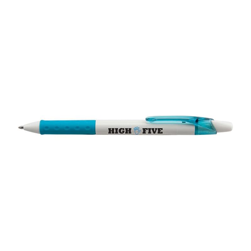 R.S.V.P.&reg; RT White Barrel Retractable Ballpoint Pen